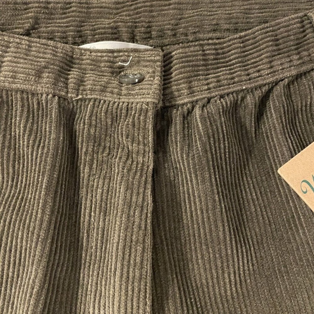 Woolrich Black Country Corduroy Pant sz 14 NWT 22” Inseam - Picture 4 of 9